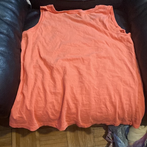 Time and tru woman’s peach tank top large 12-14 - Picture 3 of 4